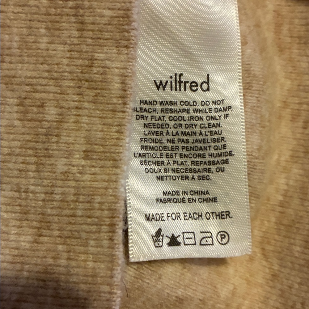 Wilfred Size XL Greer Sweetheart Neckline Sweater - Picture 6 of 8